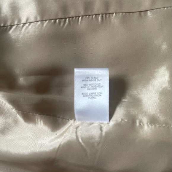 MICHAEL Michael Kors Beige Linen Jacket Size 6 - Picture 6 of 10